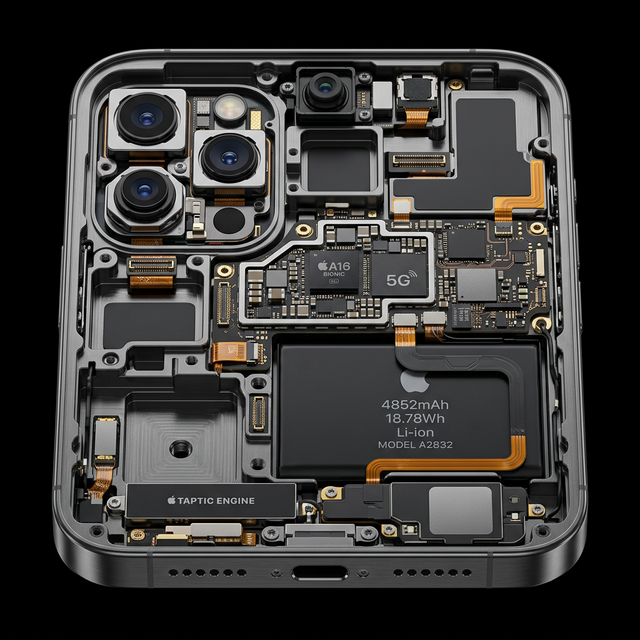 Componentes internos celular